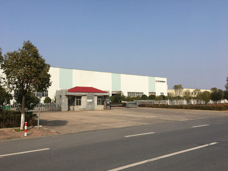 廠房大門口
